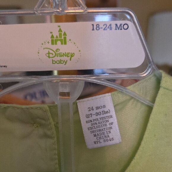 Disney Baby Light Green Dress - Picture 2 of 4